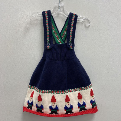 6-12M: Gnome Sweet Gnome Sweater Dress Jumper