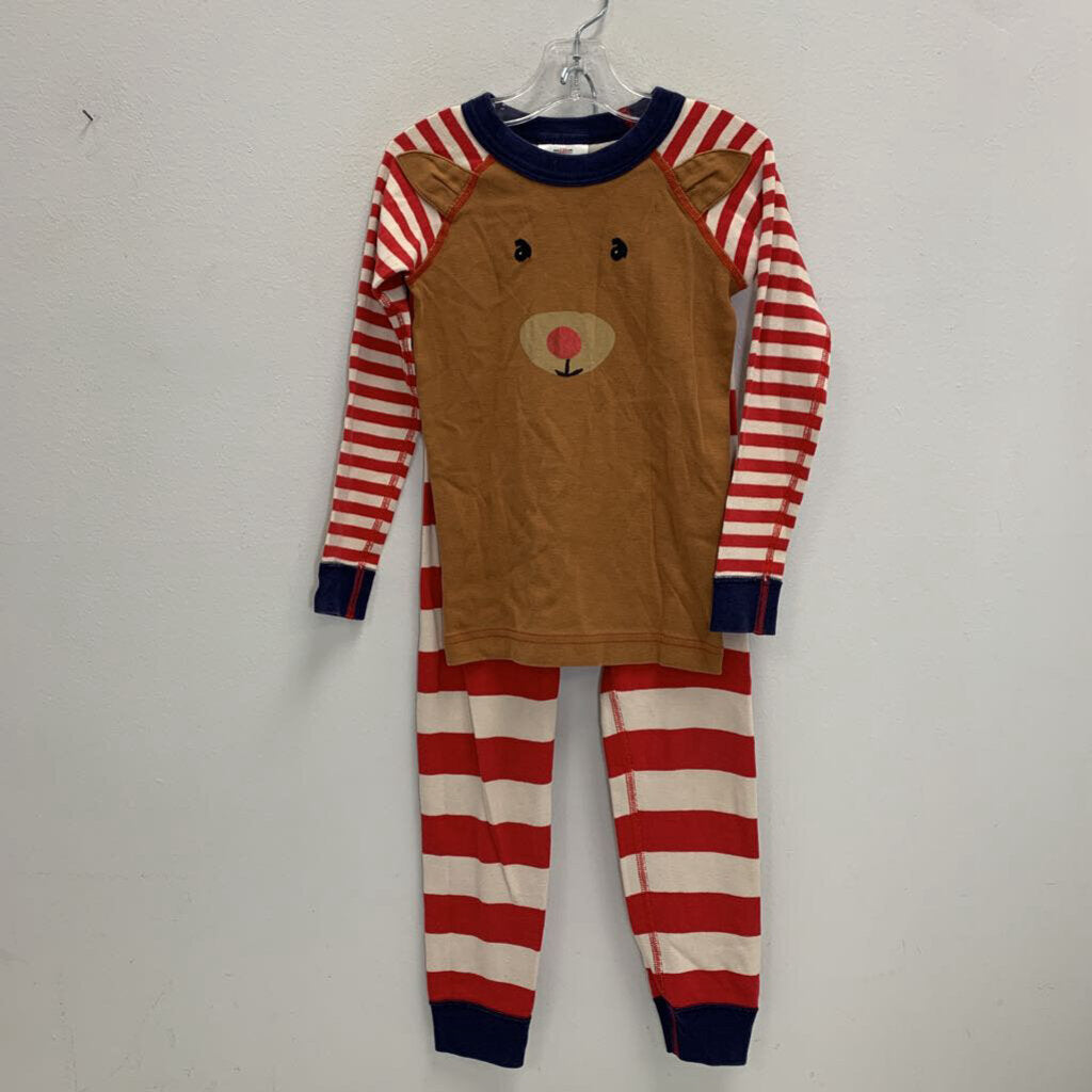 5: Long John Pajama Set - Holiday Deer