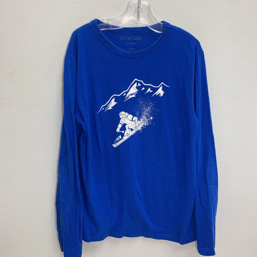10: Long Sleeve Graphic T-Shirt - Skiing