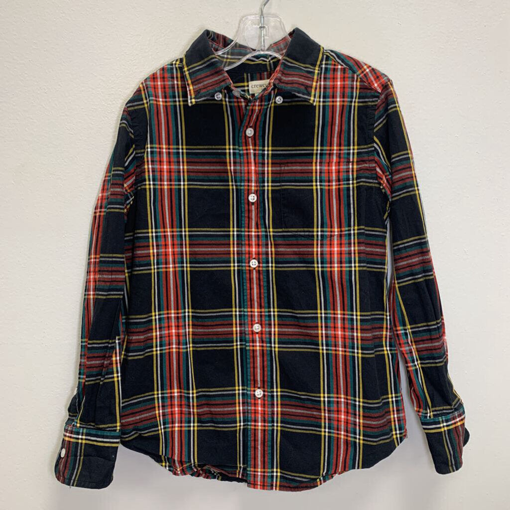 8: Button Down Shirt - Holiday Plaid