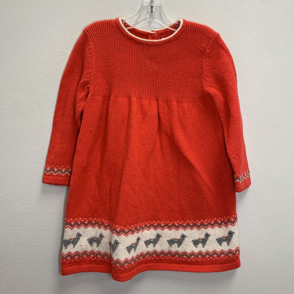 18-24M: Fair Isle Alpaca Sweater Dress