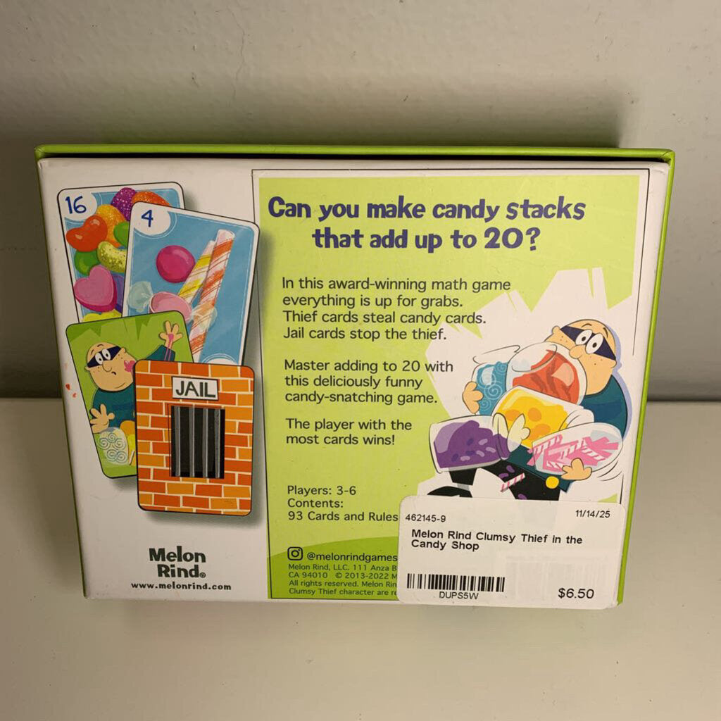 Clumsy Thief in the Candy Shop