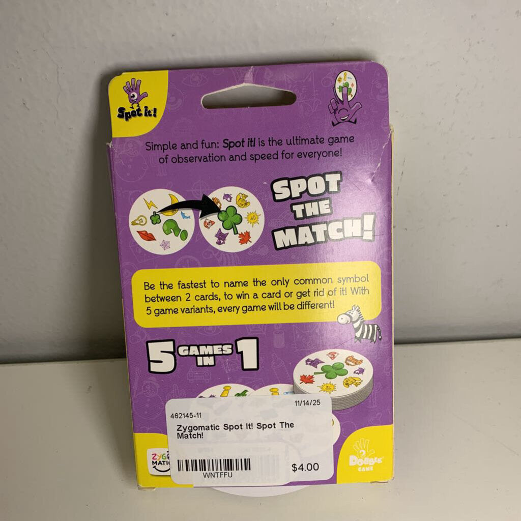 Spot It! Spot The Match!