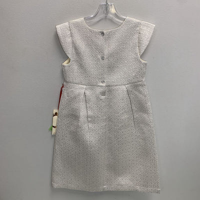 8: Brocade Cap Sleeve Pleated Dress - NWT