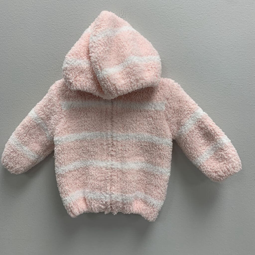 0-6M: Sherpa Zipper Hoodie