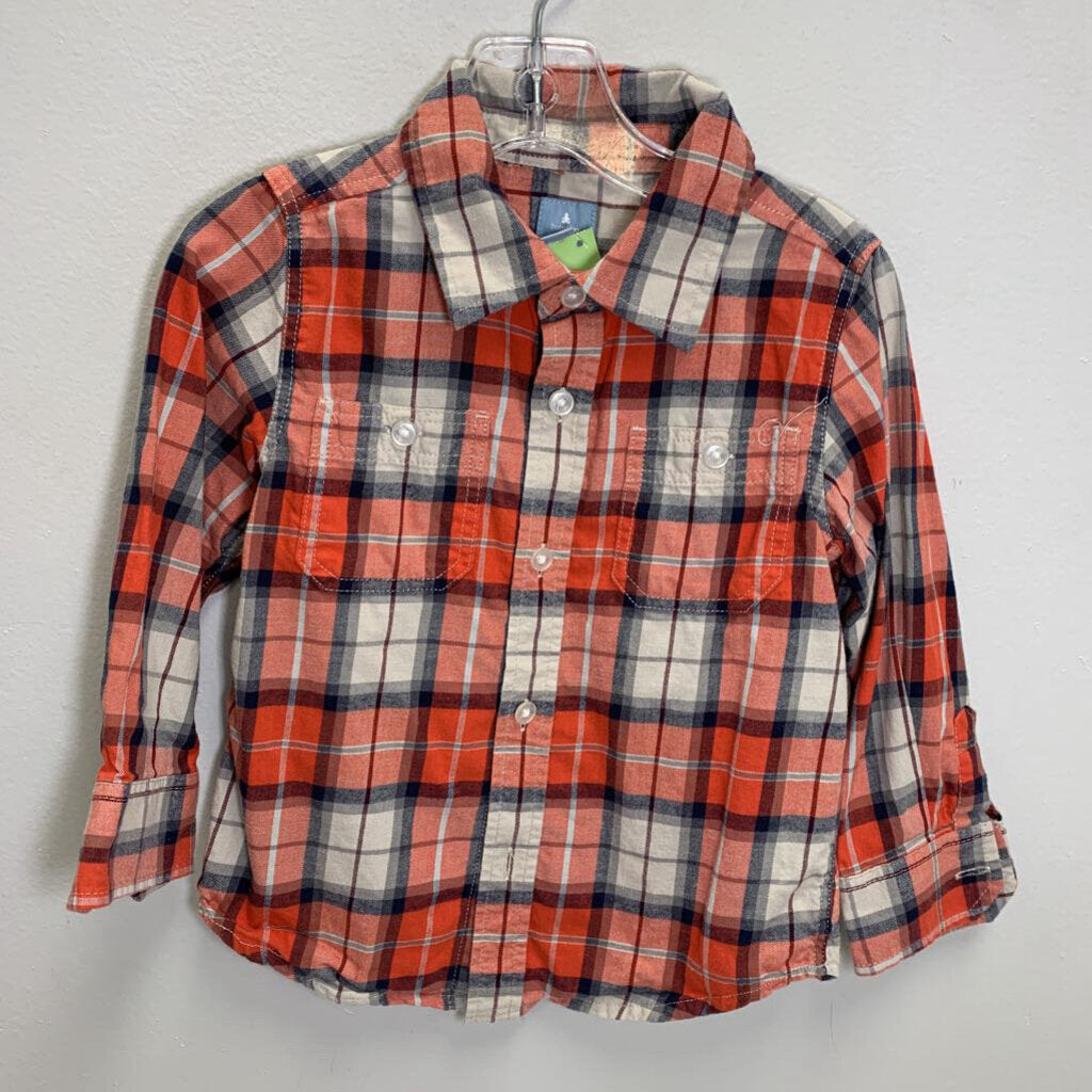 3: Plaid Button Down Shirt