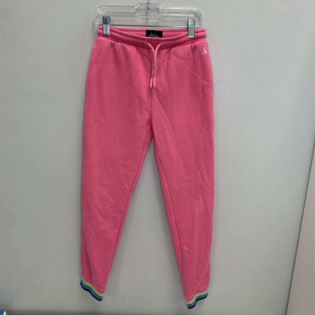 9: Joggers with rainbow cuffs, drawstring waistband