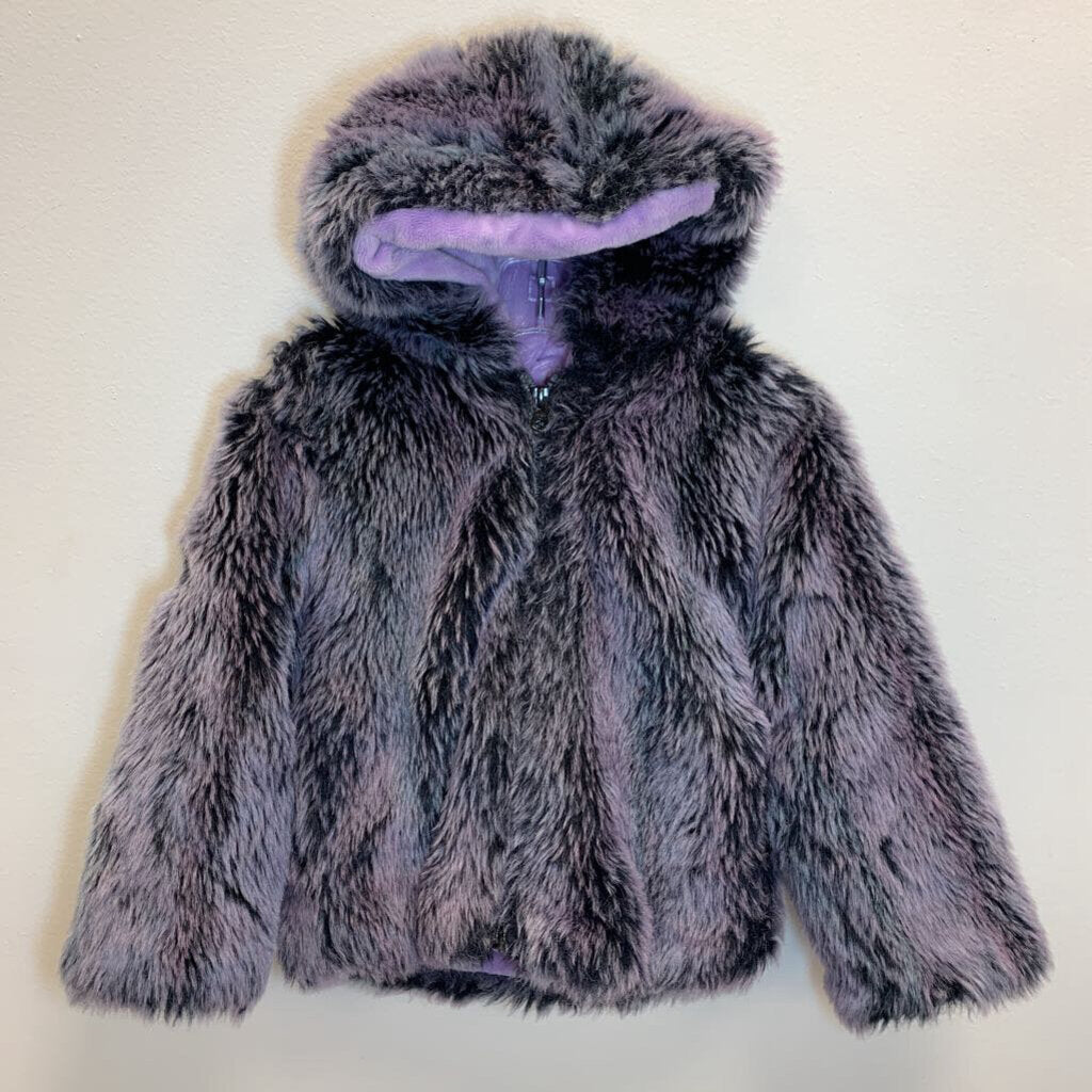 4: Faux Fur Hooded Jacket
