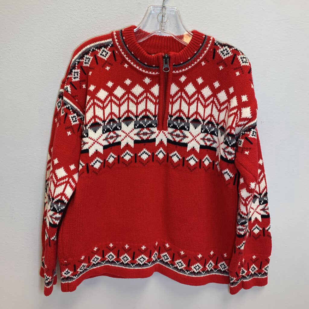 5: 1/4 Zip Sweater - Sno Happy