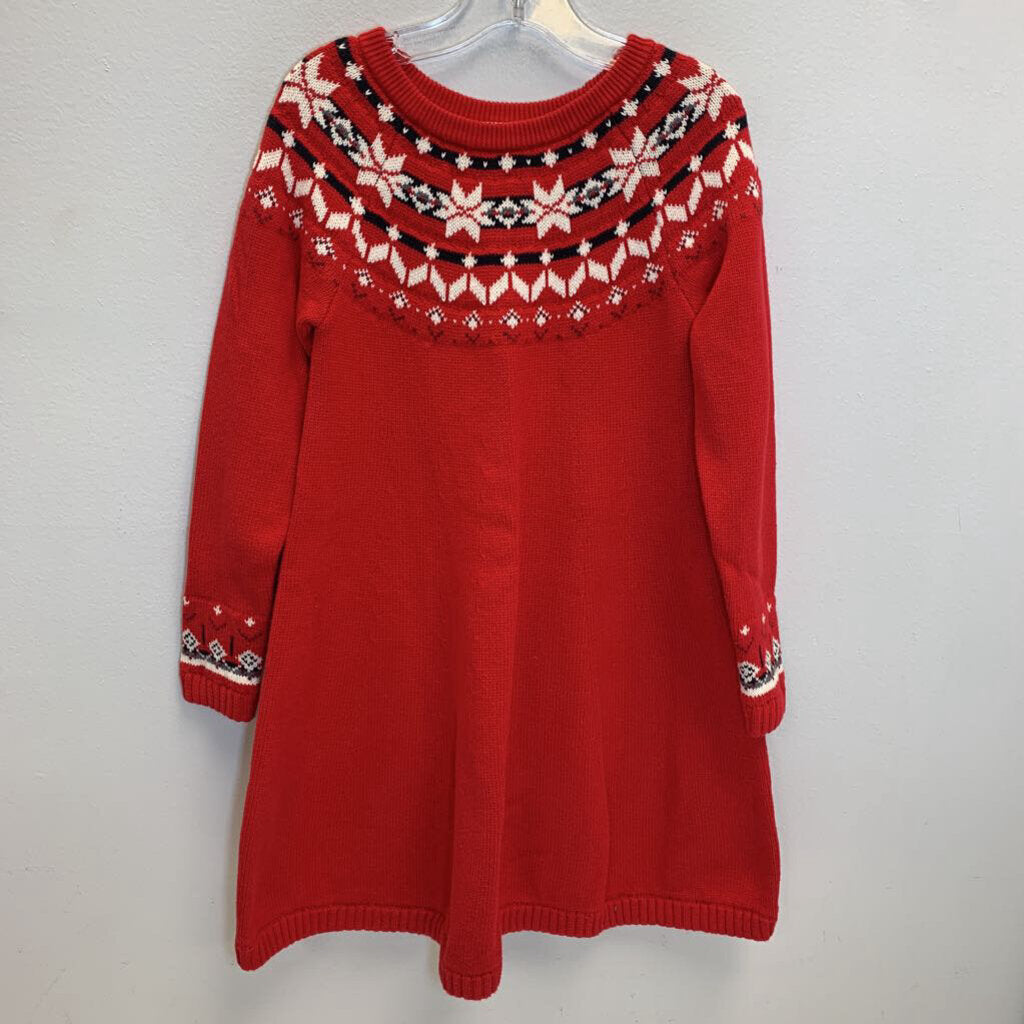 6-7: Sweater Dress - Sno Happy