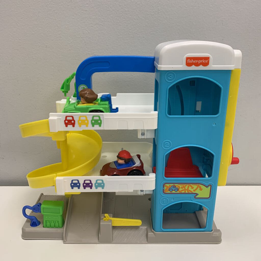 Little People Helpful Neighbor's Garage