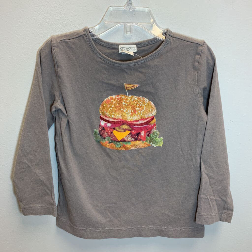 3: Long Sleeve T-Shirt - Deluxe Burger