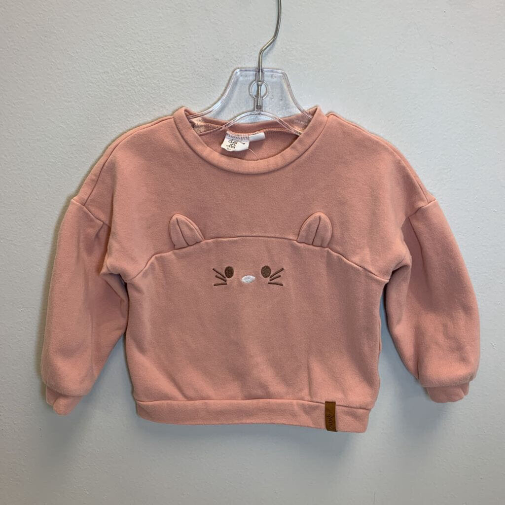 2: Fleece Sweatshirt - Cat