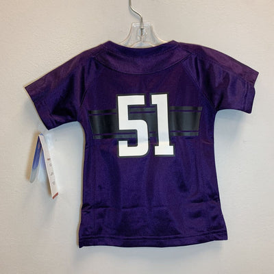 12M: HeatGear Northwestern Wildcats Jersey - NWT