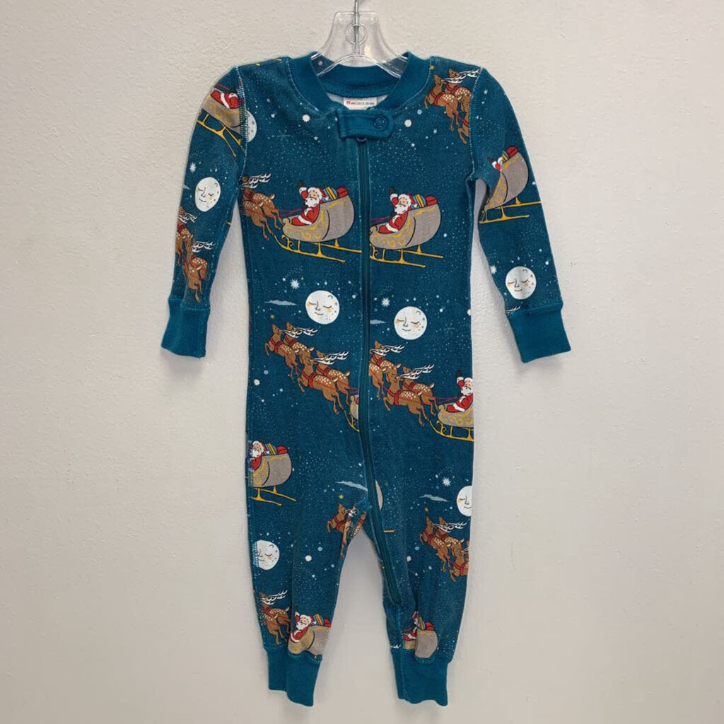 12-18M: Footless Sleeper - Sleigh Ride