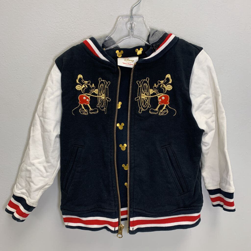 3: Collectible Disney Mickey Mouse Jacket w/ Removable Hood