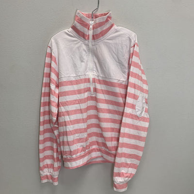 10: Half Zip Applique Pullover - Minnie Mouse