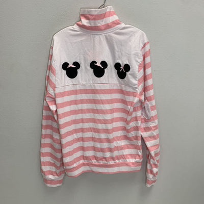 10: Half Zip Applique Pullover - Minnie Mouse