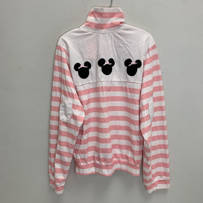 10: Half Zip Applique Pullover - Minnie Mouse