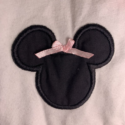 10: Half Zip Applique Pullover - Minnie Mouse