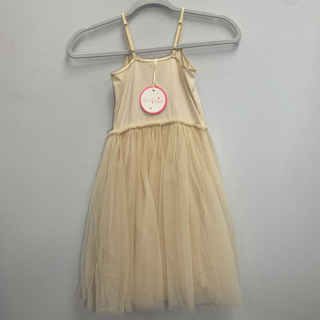 6-7: Weeping Willow Tutu Dress wth Pearl Beading NWT