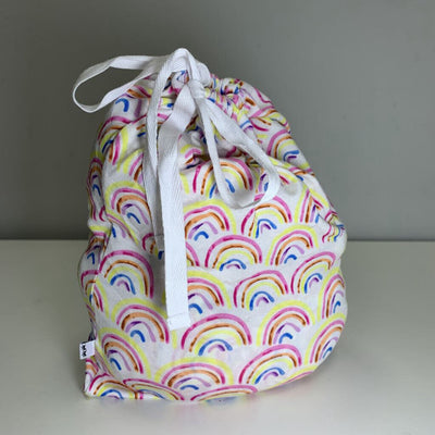 Standard Crib Sheet - Pastel Rainbows