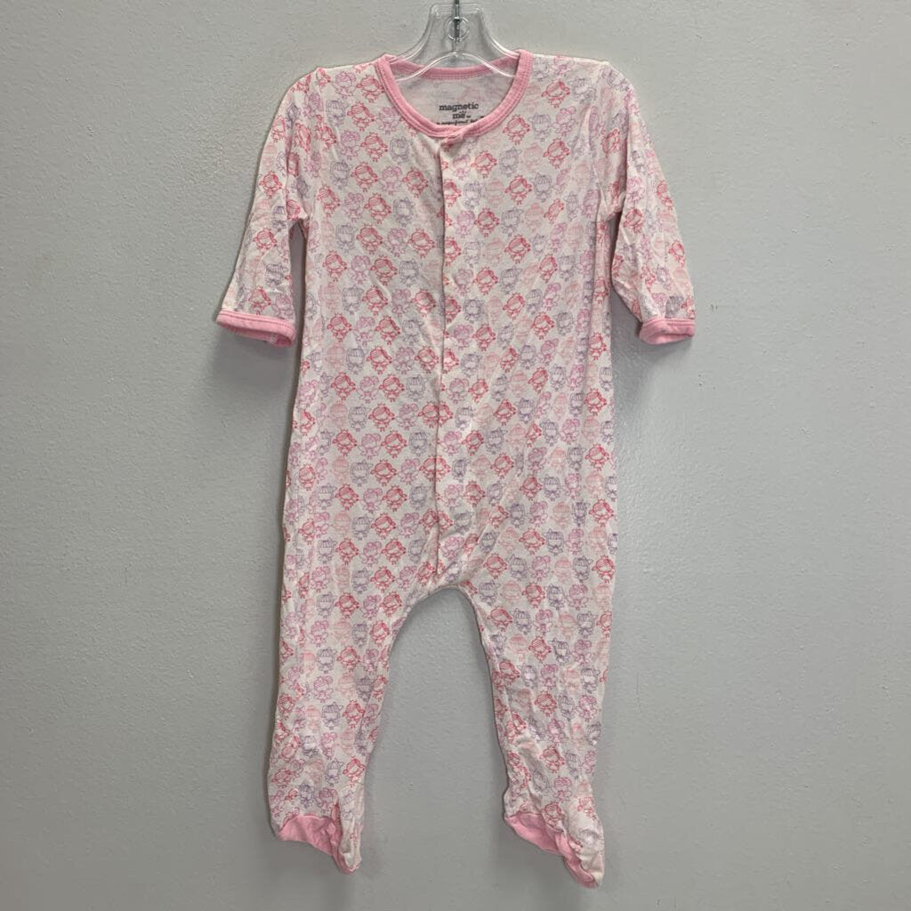 3-6M: Footed Sleeper - Princess