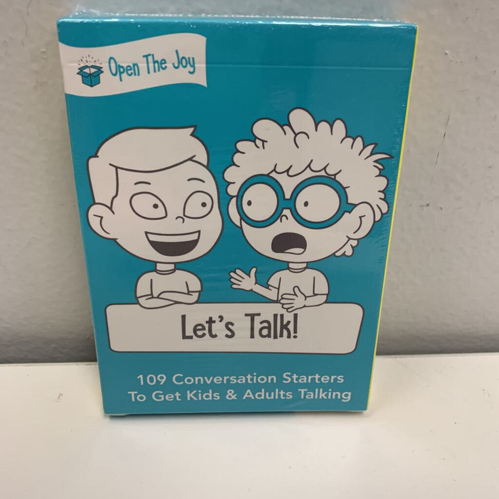 Let's Talk! Conversation Starters NWT