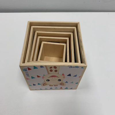 Sophie la Giraffe Wooden Pyramid