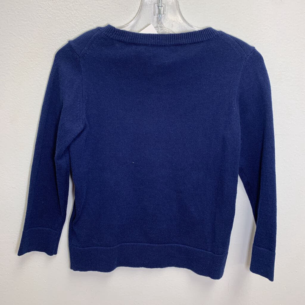 2-3: Crewneck Knit Sweater - Embroidered Apples NWT