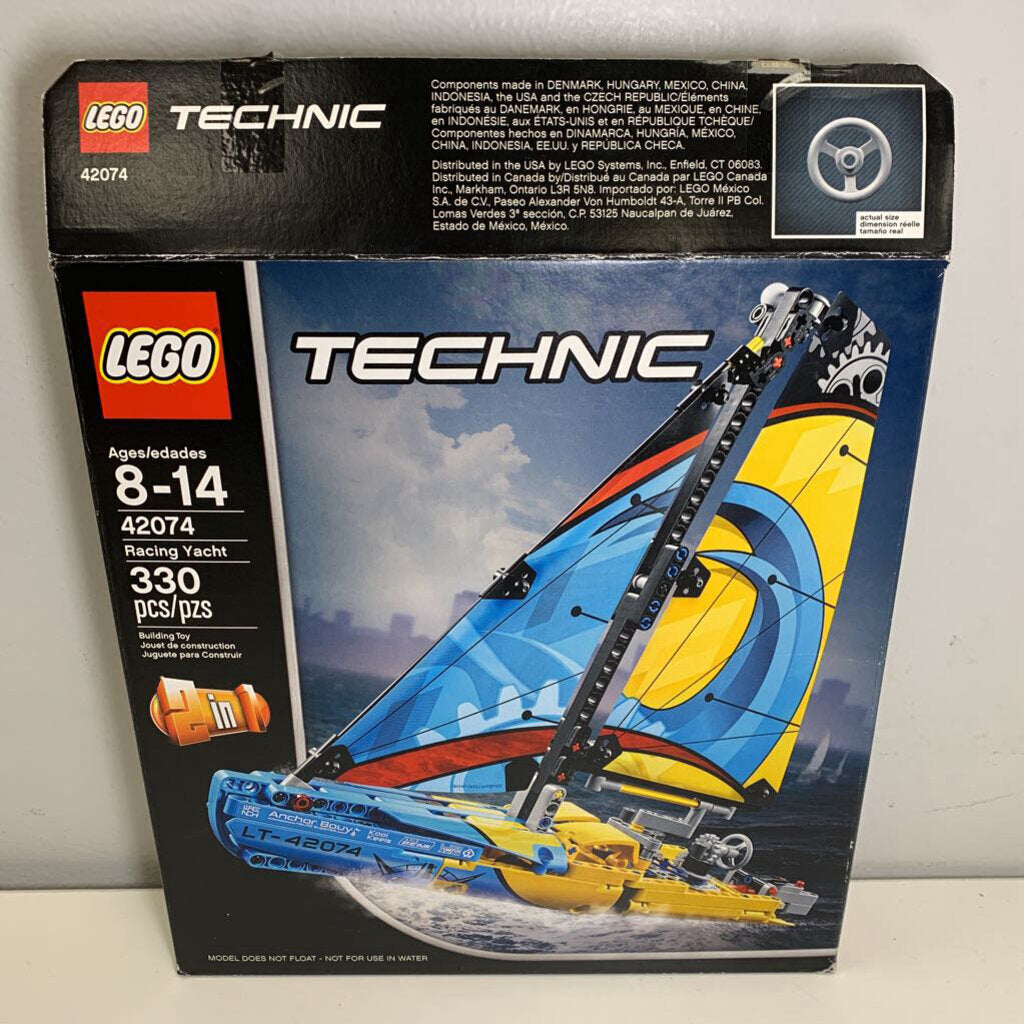 Technic 2-in-1 Racing Yacht 330 pc (#42074)