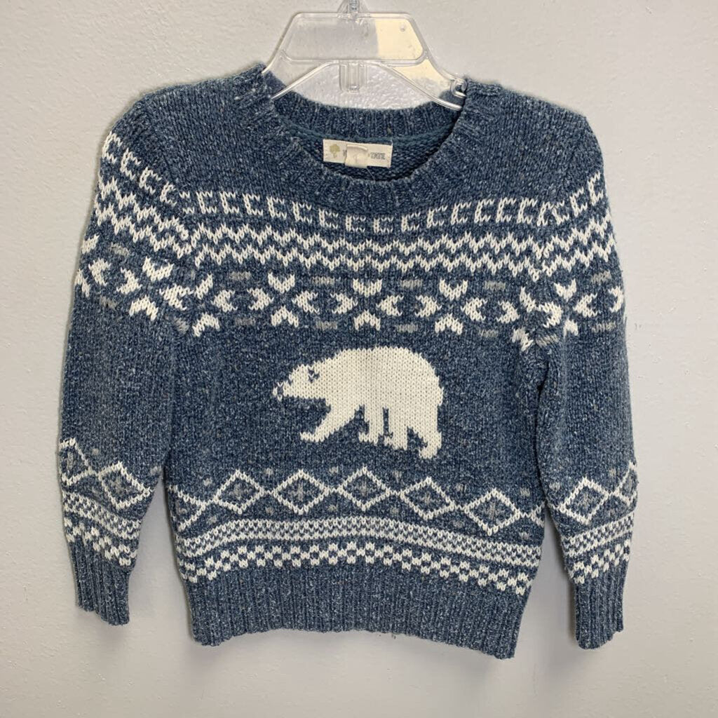 2: Knit Sweater - Polar Bear