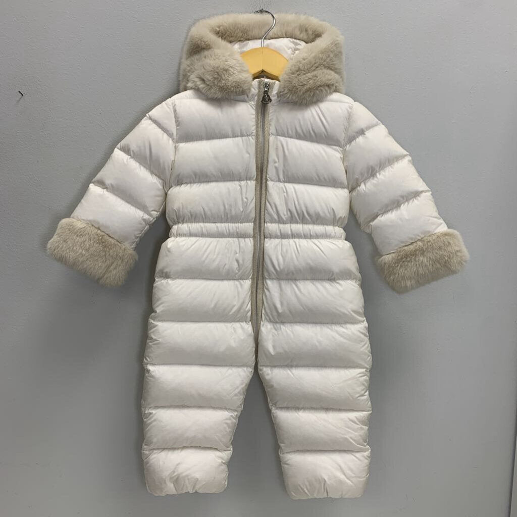 18-24m: Moncler Ardisie Faux Fur Snowsuit