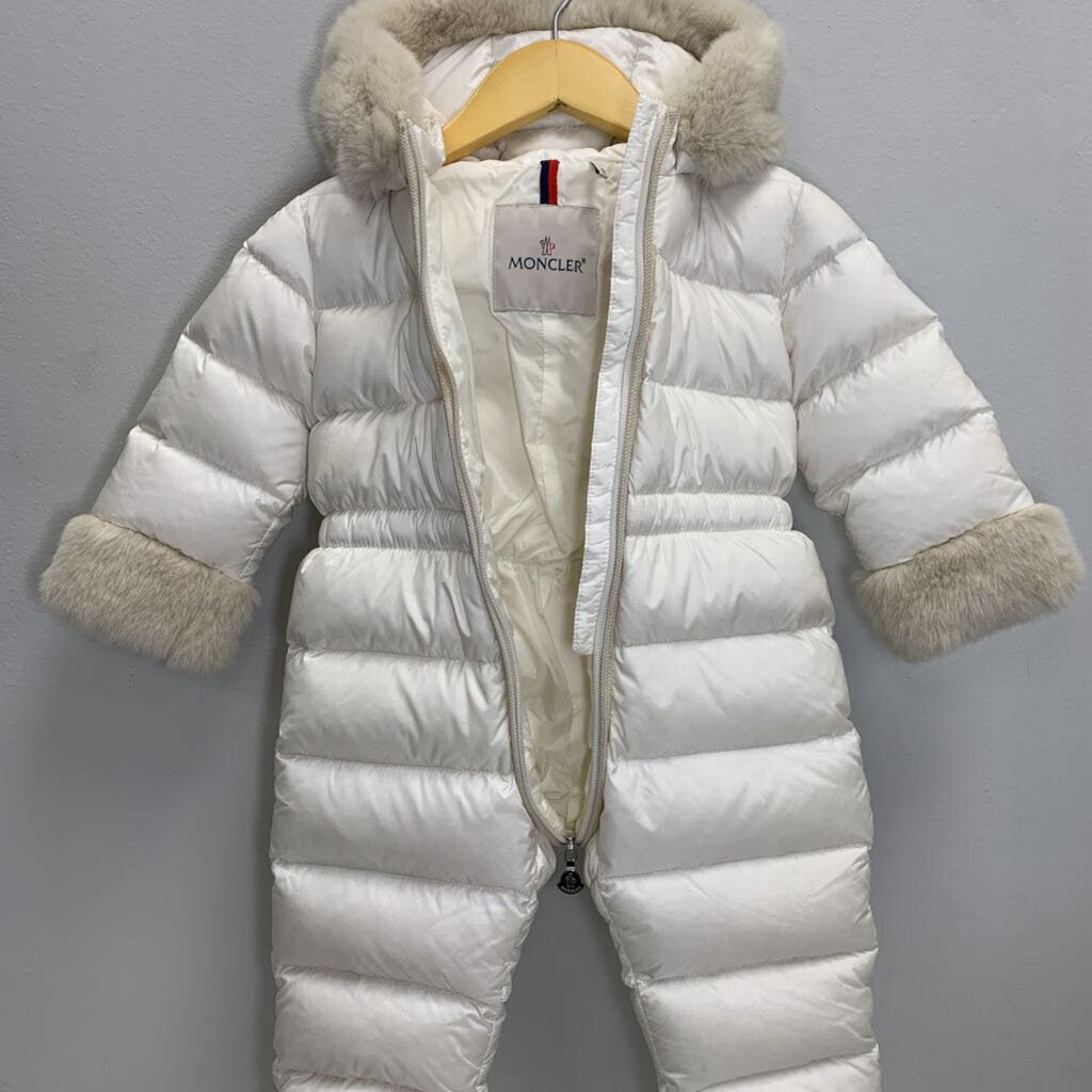 18-24m: Moncler Ardisie Faux Fur Snowsuit