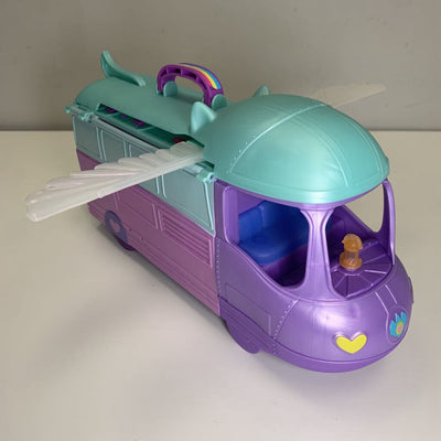 Playset - Mini World Magic Mare Stream Buildable Trailer Camper Van