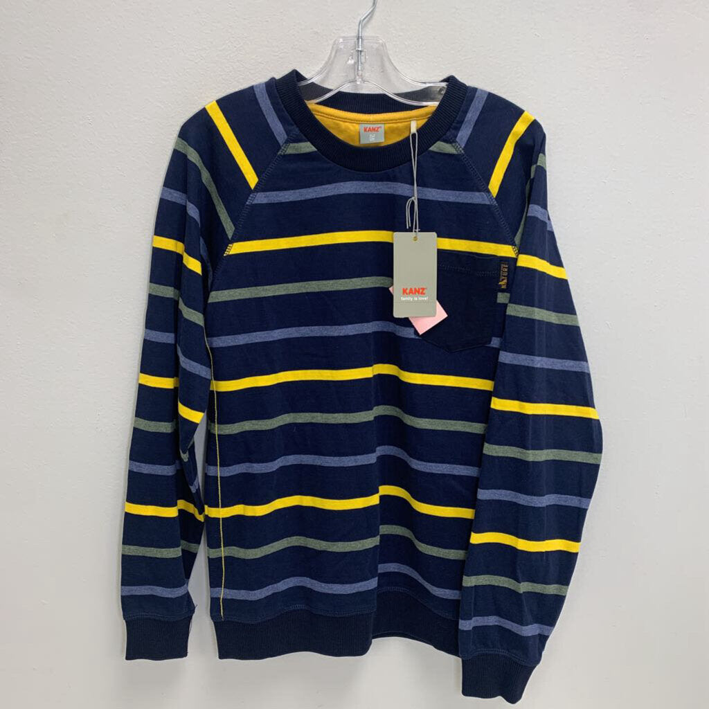 12: Striped Crewneck NWT