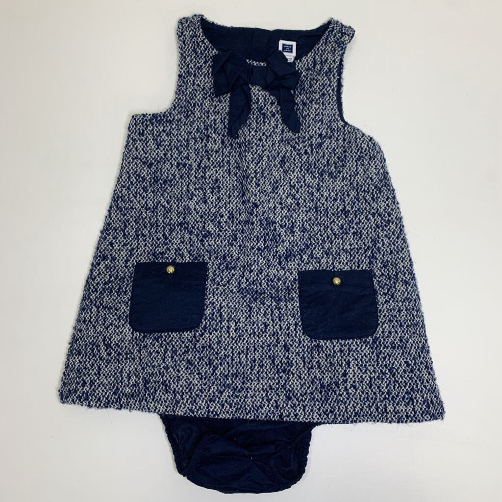 12-18M: Tweed Dress w/ Bloomers