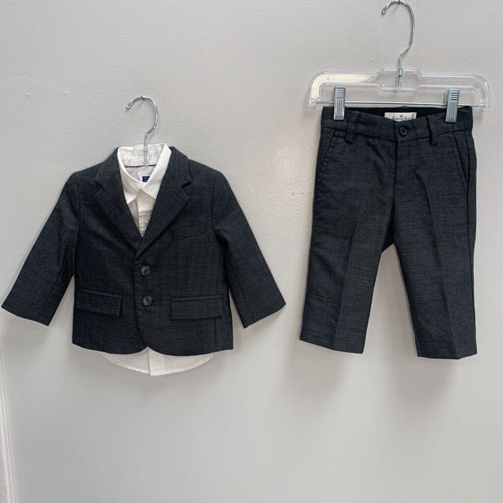 6-12M: 3 Piece Wool Suit