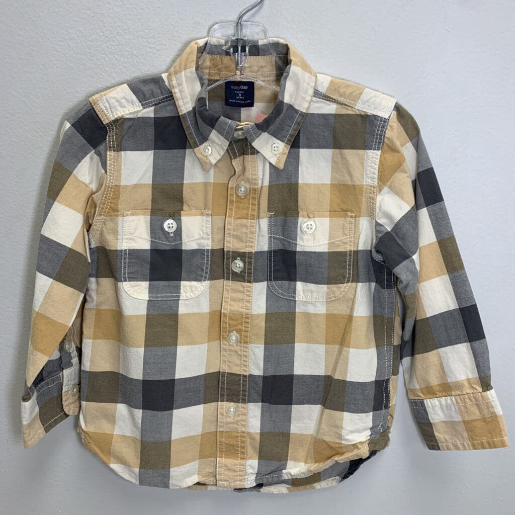 2Y: Plaid Button Down Shirt