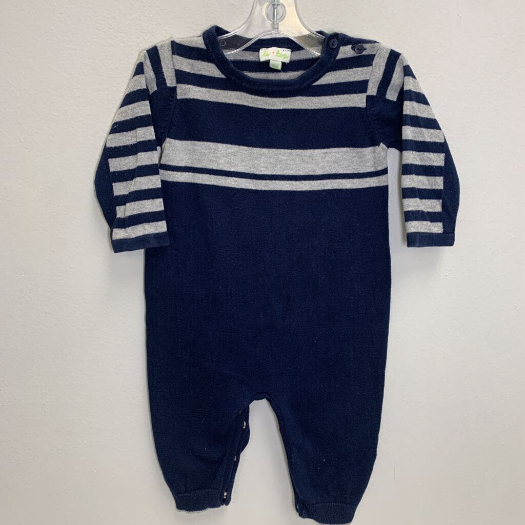 3M: Striped Knit Romper