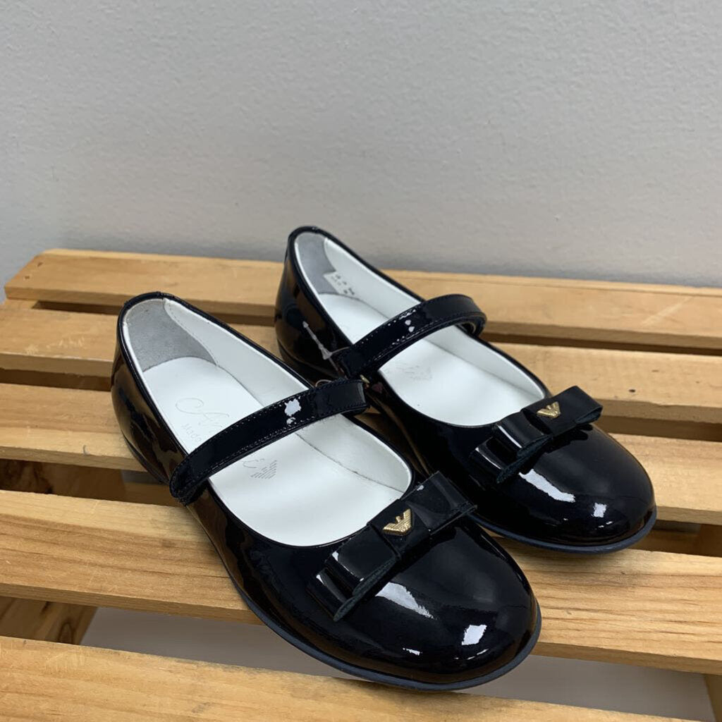 11.5: Emporio Patent Leather Mary Jane Ballerinas