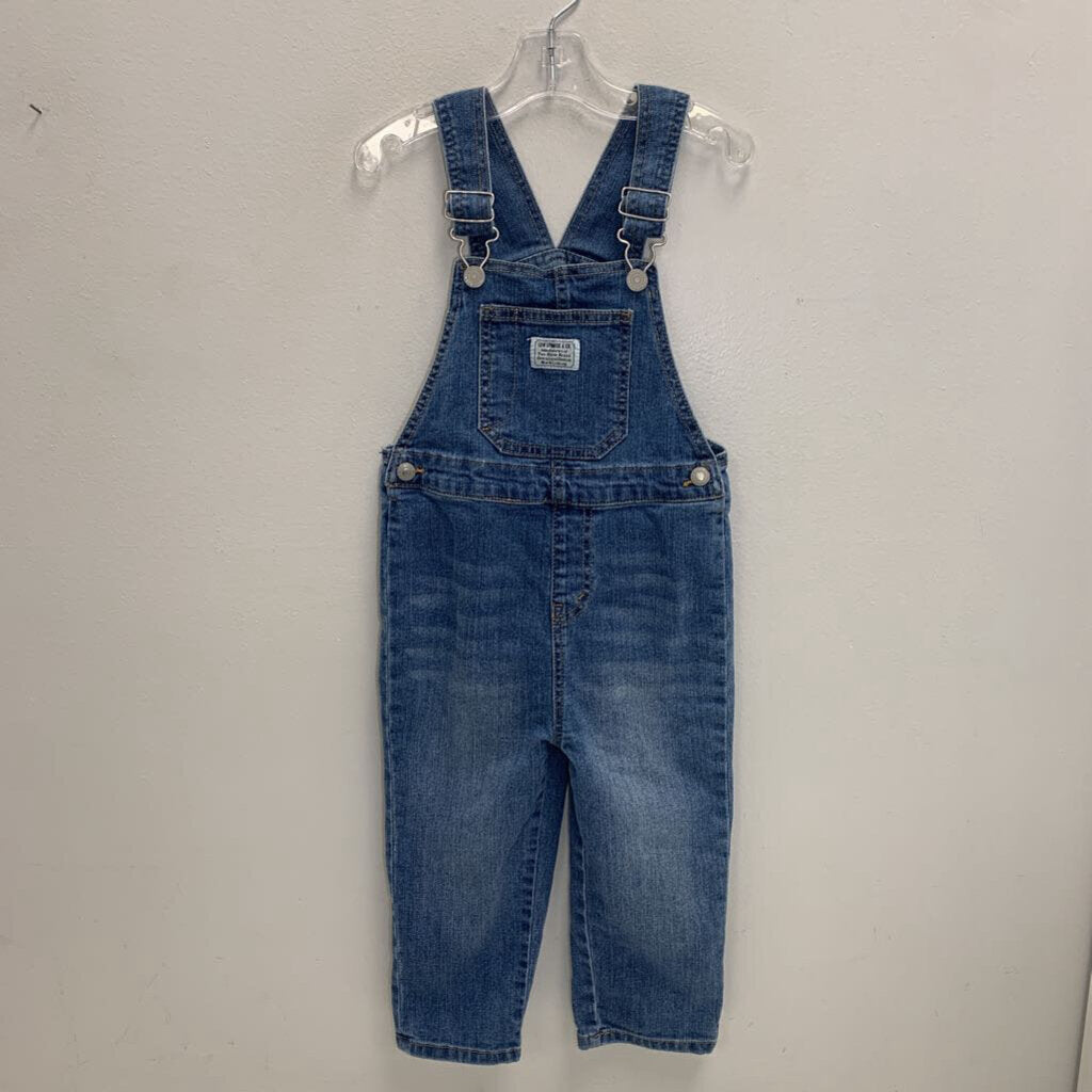 4T: Denim Overalls
