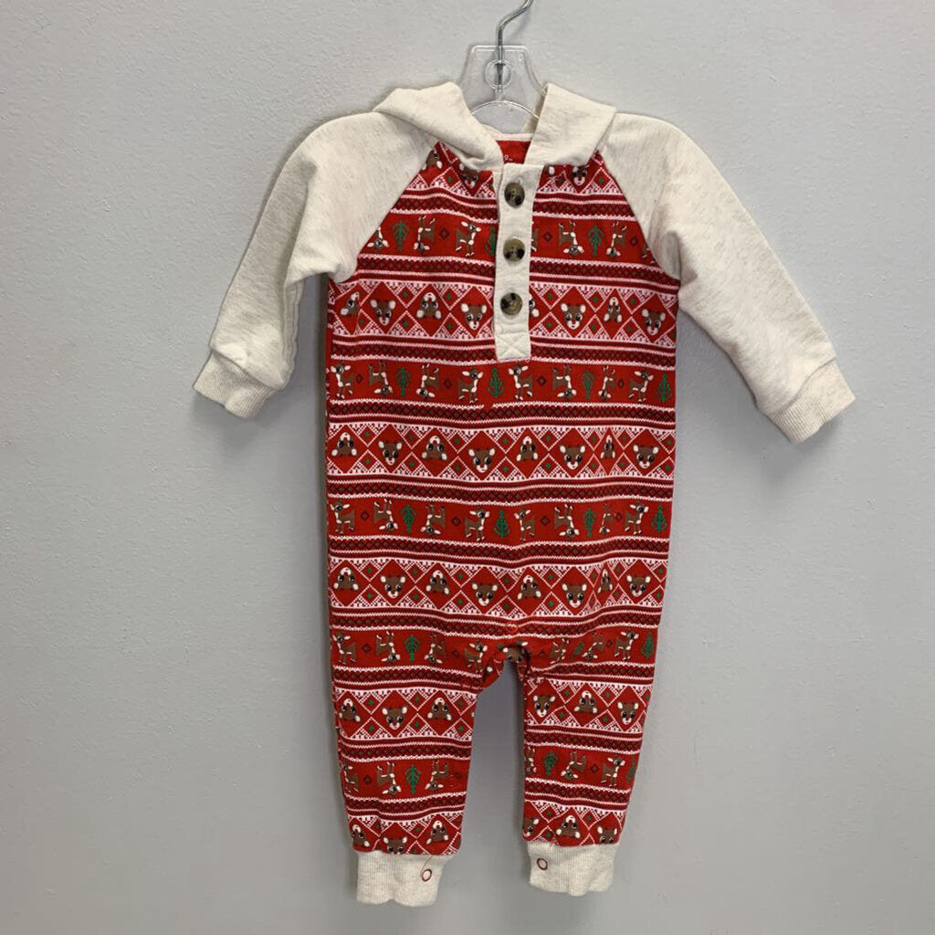 9M: Baby Hooded Romper