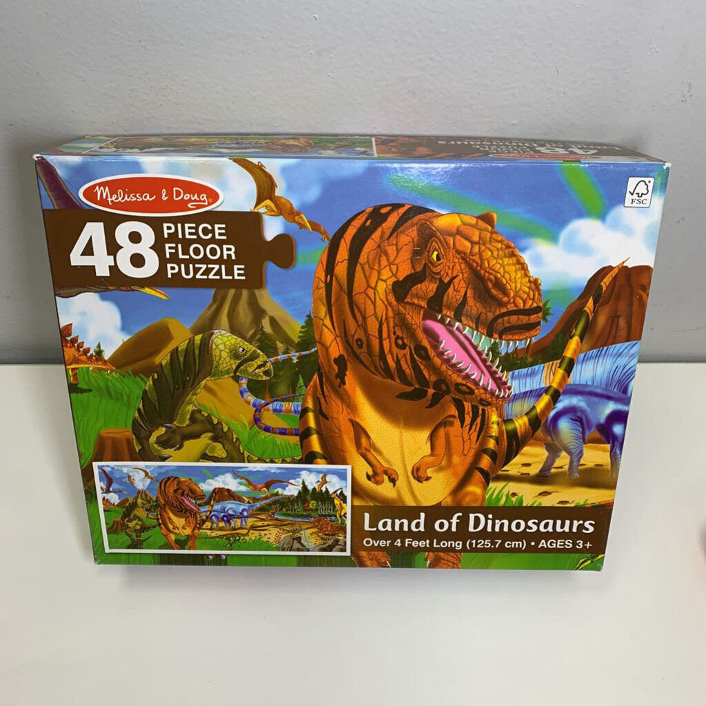 Land of Dinosaurs - 48 Piece Floor Puzzle