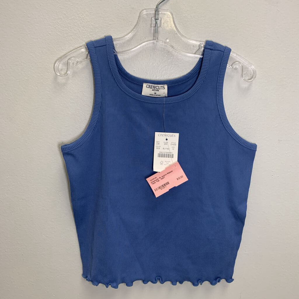 10: Active Ribbed Tank Top - NWT