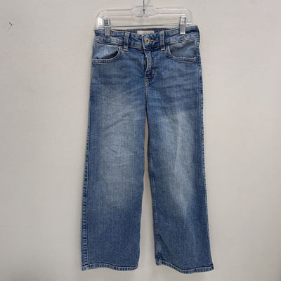 9-10S: High Rise Wide Leg Jeans