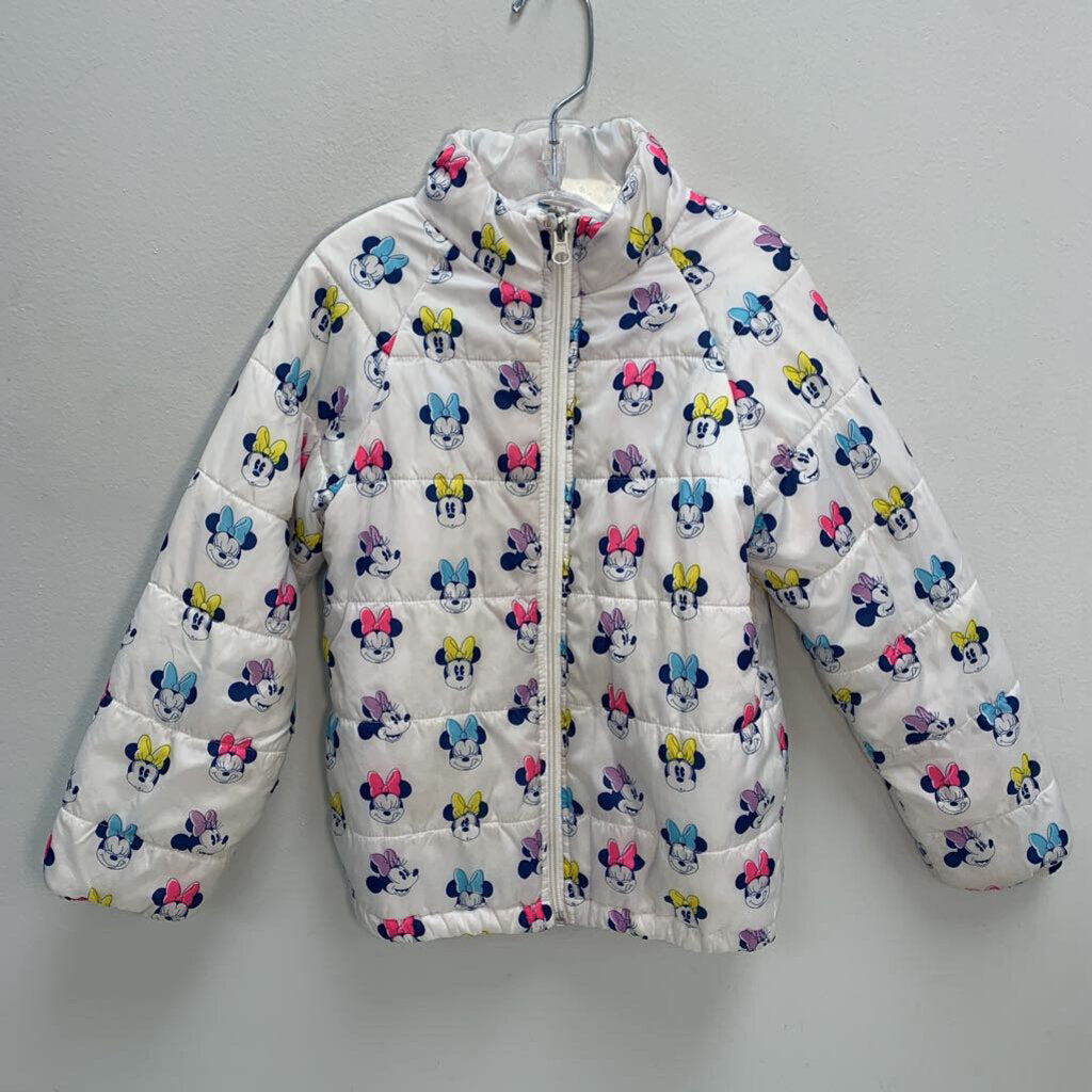 5-6: Puffer Jacket - Minnie Mouse