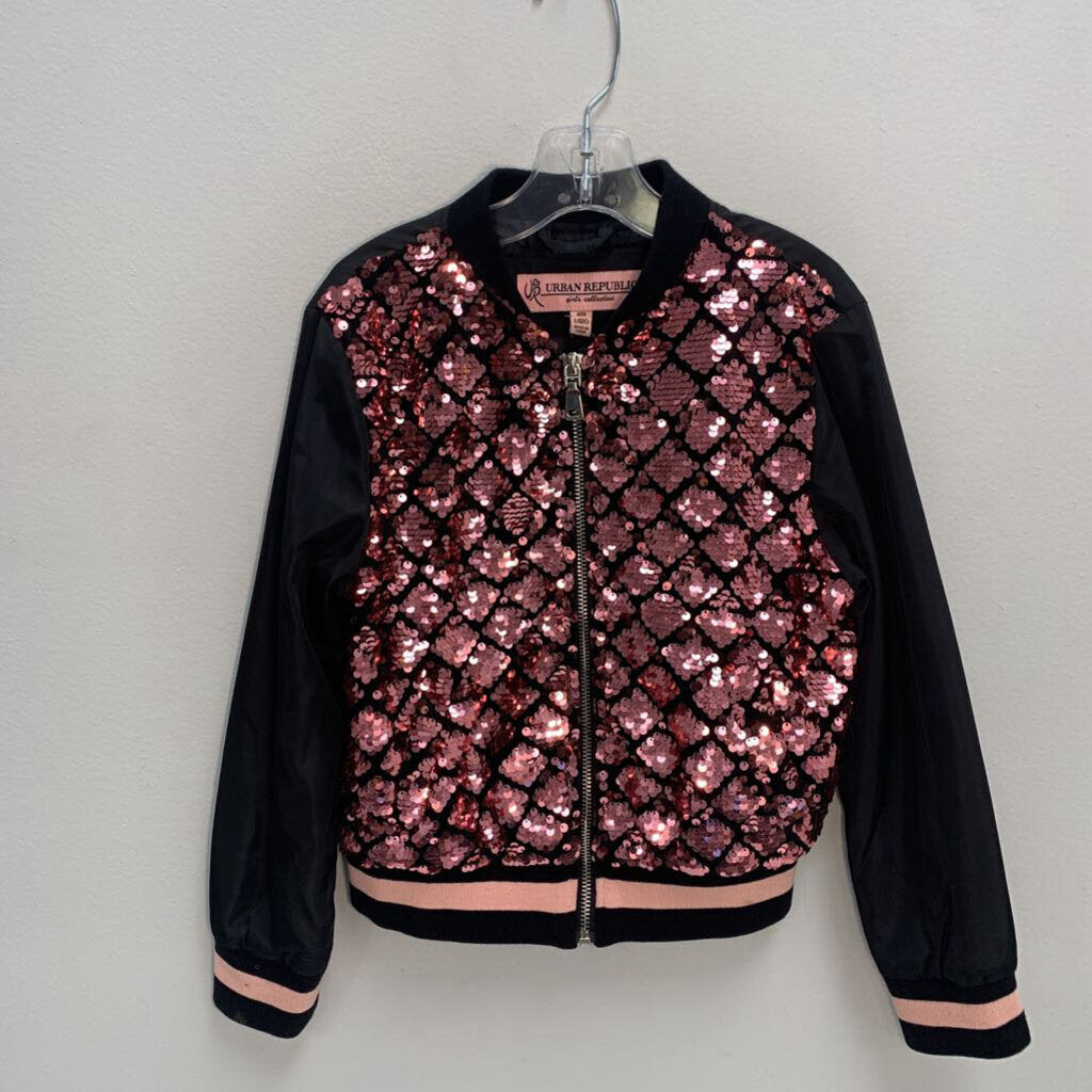 6X: Sequin Bomber Jacket