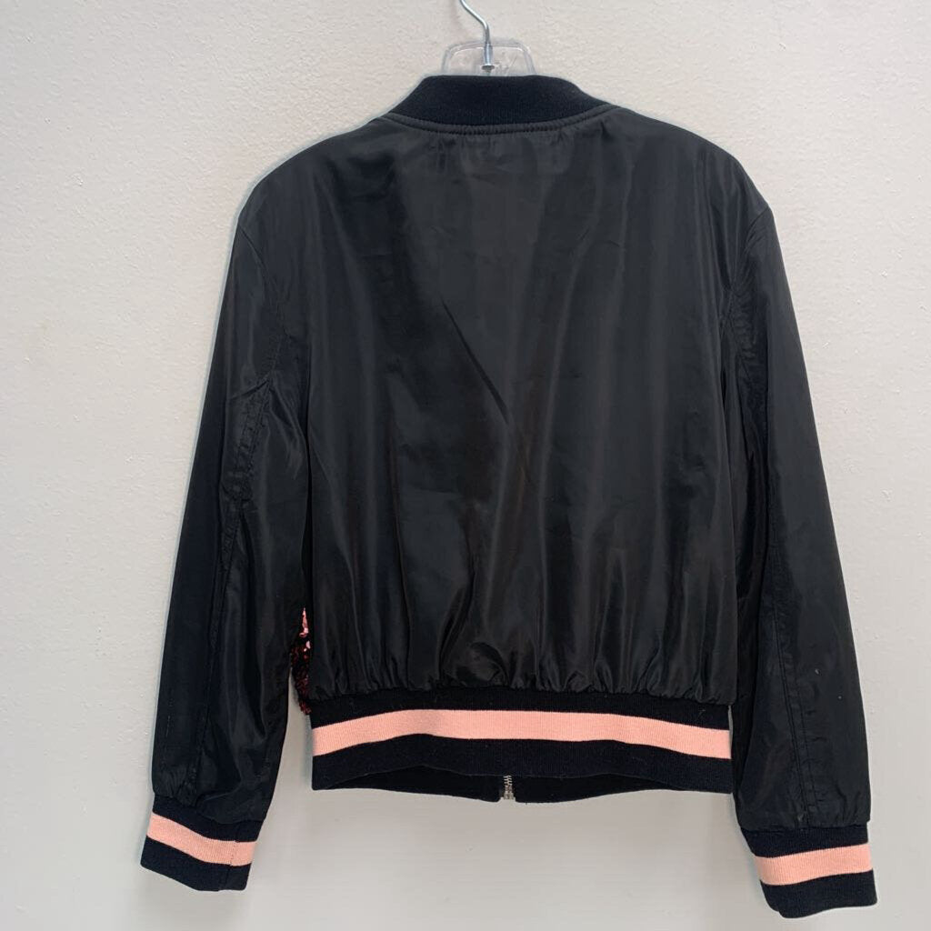 6X: Sequin Bomber Jacket