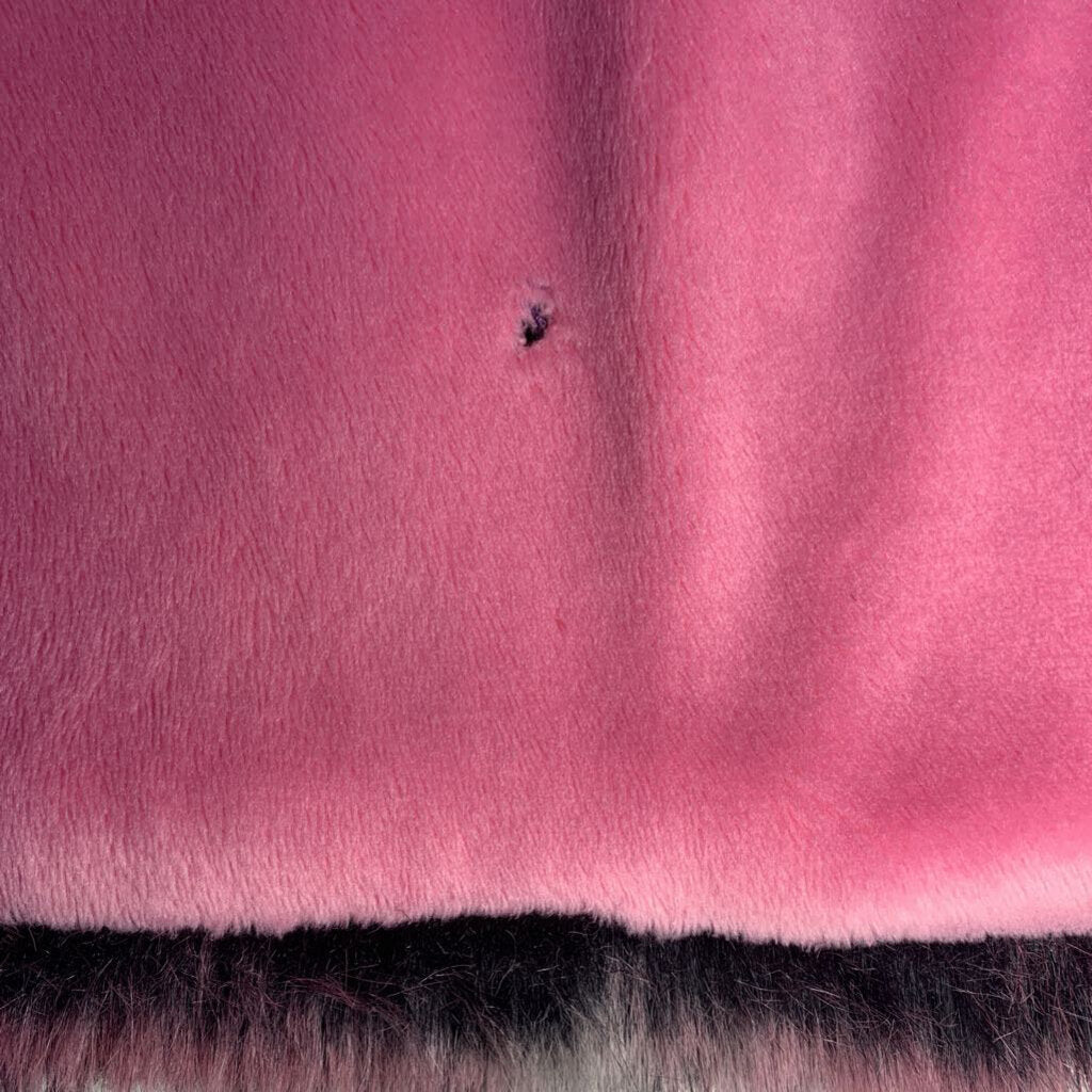 5: Faux Fur Hooded Jacket - AS IS